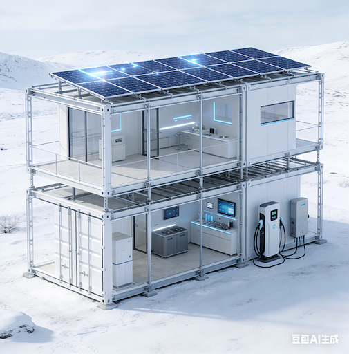 Prefabricated household