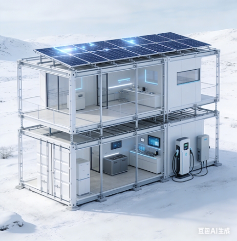 Prefabricated household